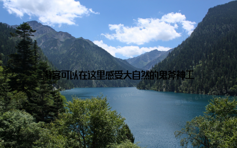 游客可以在这里感受大自然的鬼斧神工